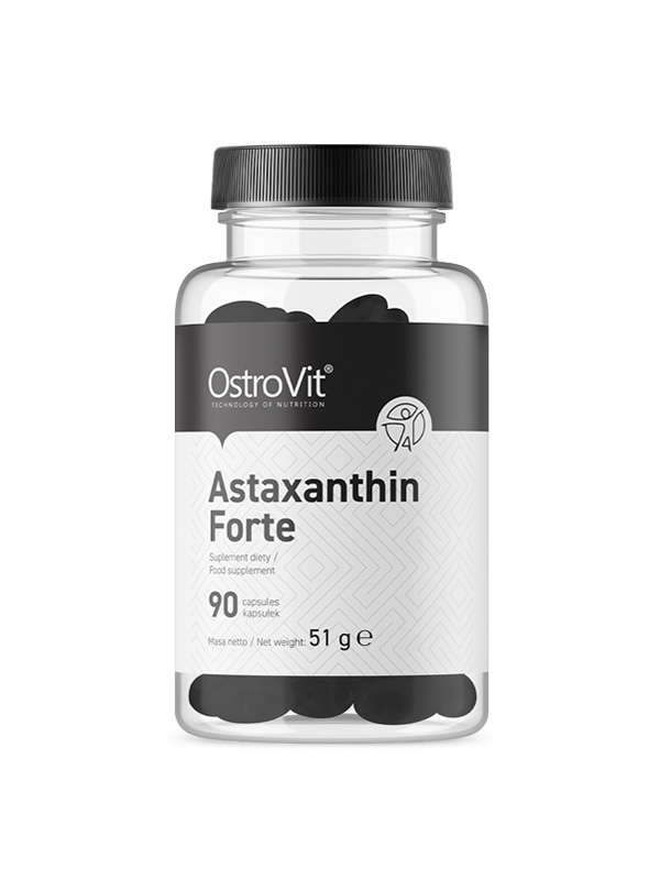 Astaksantyna forte 90 kapsułek - suplement diety