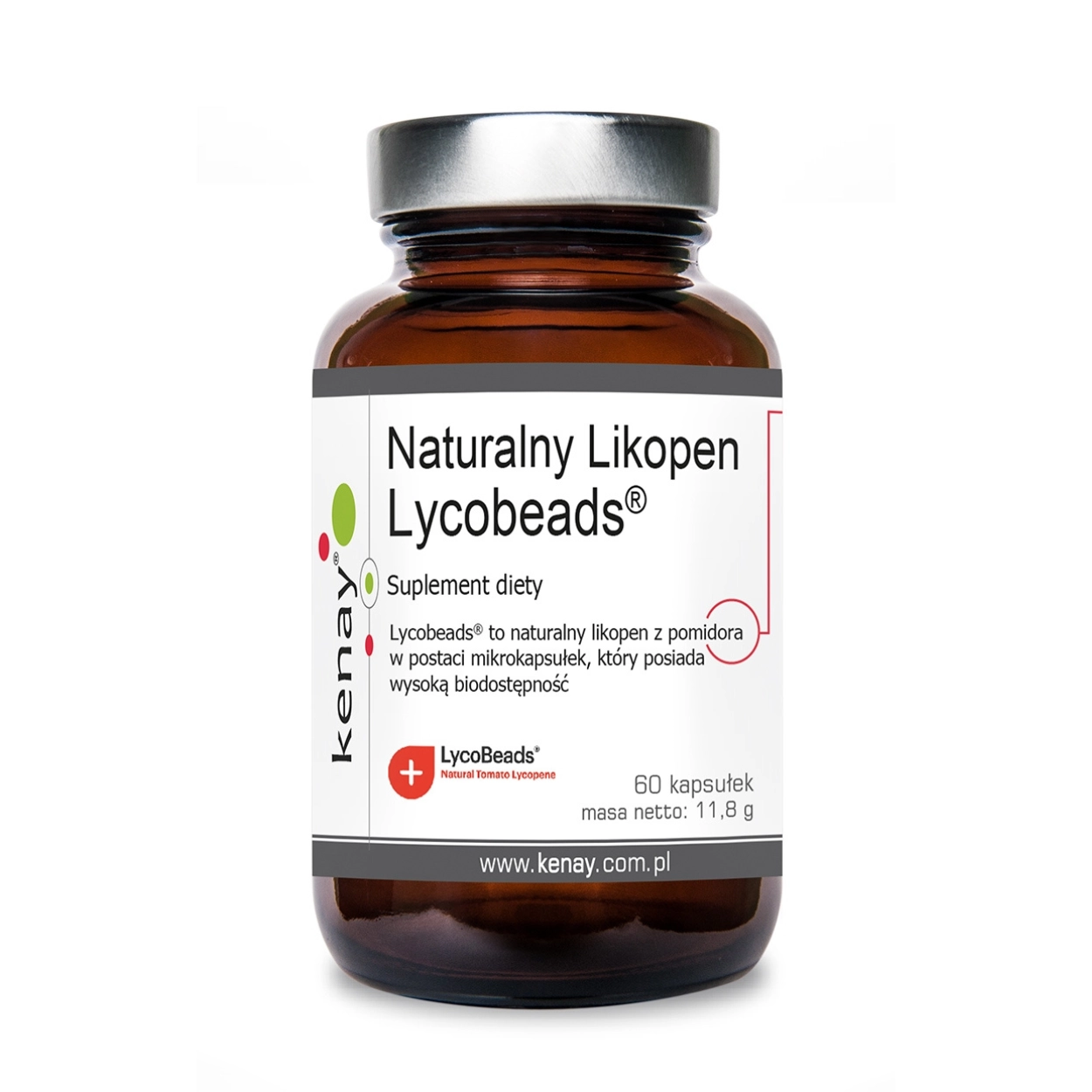 Naturalny Likopen Lycobeads® (60 kapsułek) – suplement diety