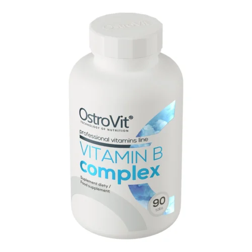 Opakowanie suplementu OstroVit Vitamin B Complex - Widok z góry