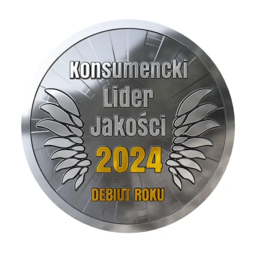 Medal Konsumencki Lider Jakości 2024 - Debiut Roku