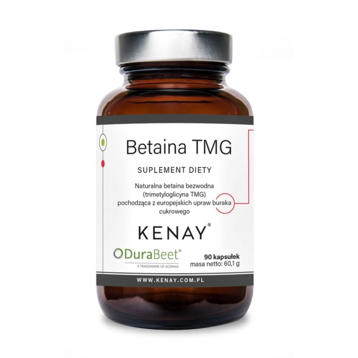 Betaina TMG (90 kapsułek) – suplement diety