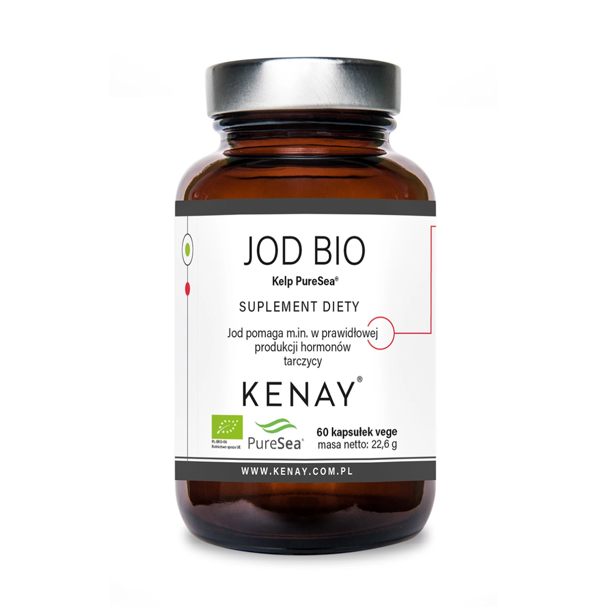 JOD BIO Kelp PureSea® (60 kapsułek vege) – suplement diety